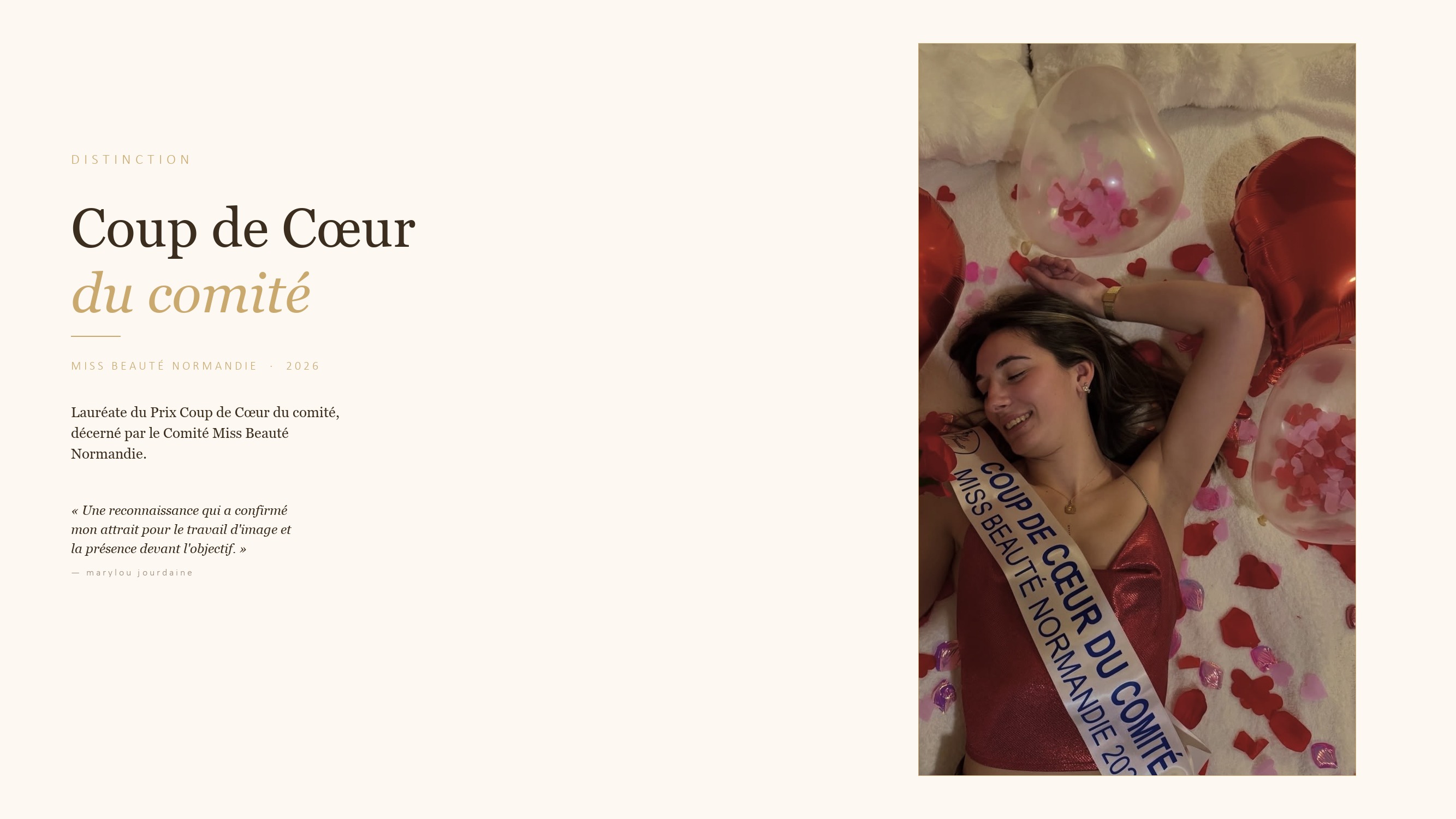 Coup de Cœur du comité