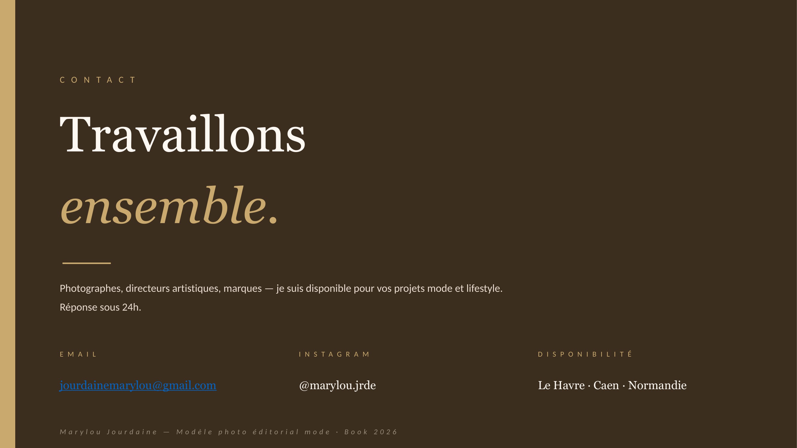 Travaillons ensemble